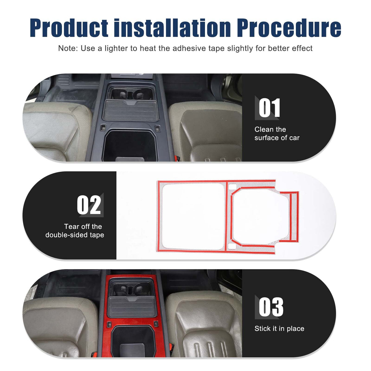 Real Carbon Fiber Console Water Cup Panel Trim For LR Defender L663 110 2020-23 18