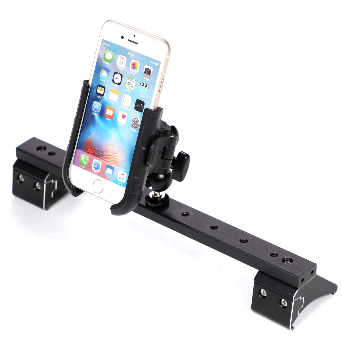 U Shape Center Console Phone Holder Bracket For Toyota FJ Cruiser 2007-2021 17
