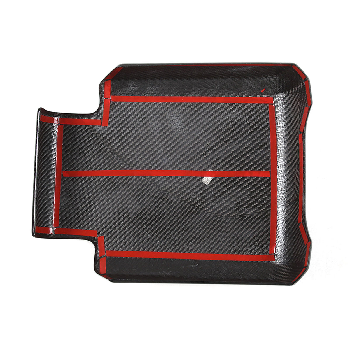 Real Carbon Fiber Center Console Armrest Box Cover For LR Defender 90 110 20-24 15