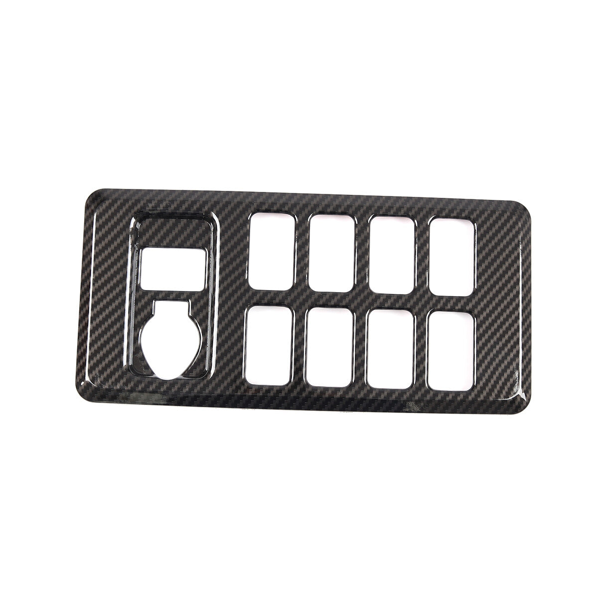 ABS Carbon Fiber Full Interior Center Decoration Trim Kit For FJ Cruiser 2007-21 - Styles 1-5 19