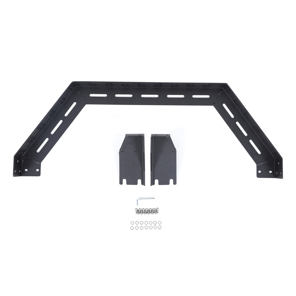Black Bull Nudge Bar Bumper Guard A Bar For Land Rover Defender L316 2004-19 5