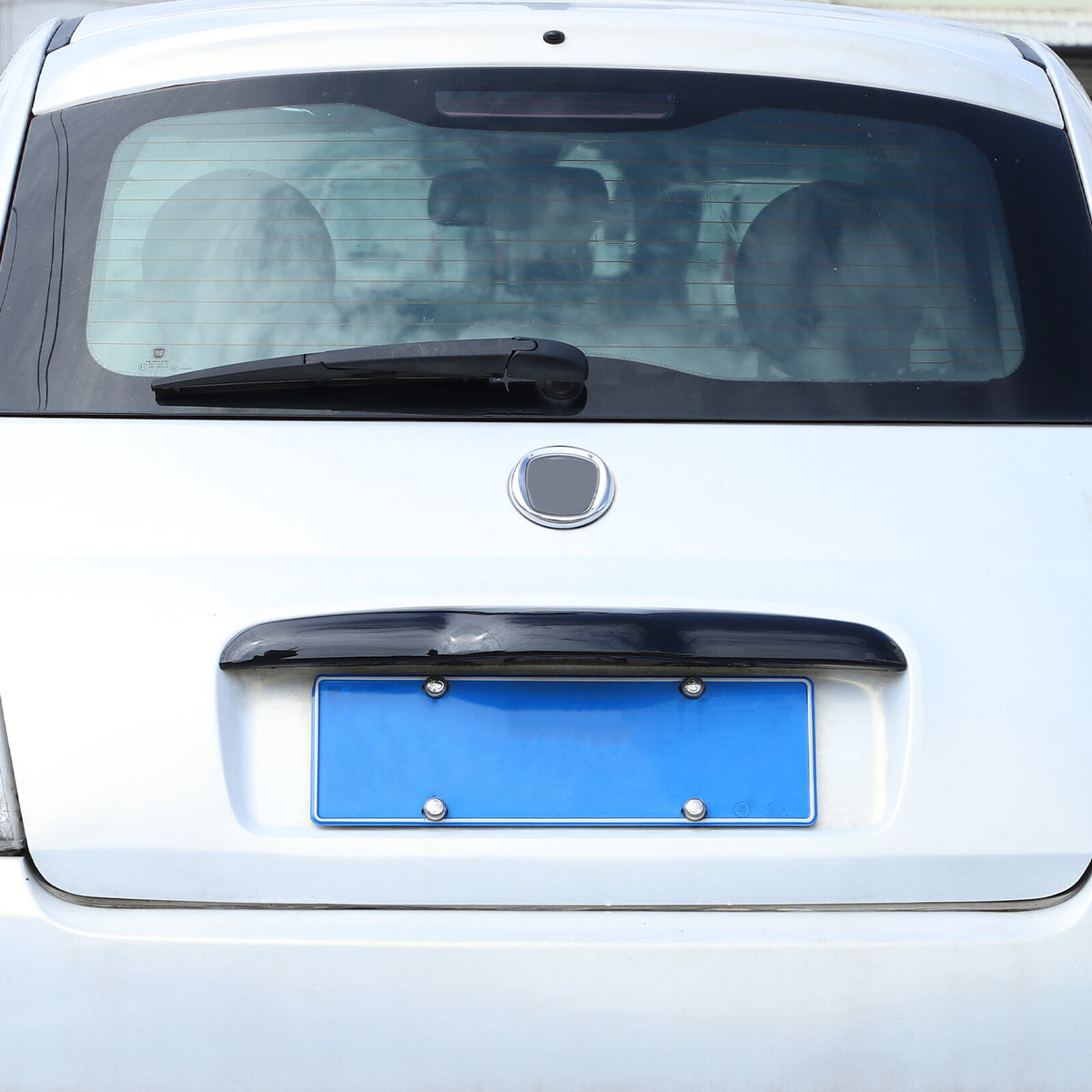 Glossy Black ABS Tailgate Trunk Handle Cover Trim For FIAT 500 2011-23 18