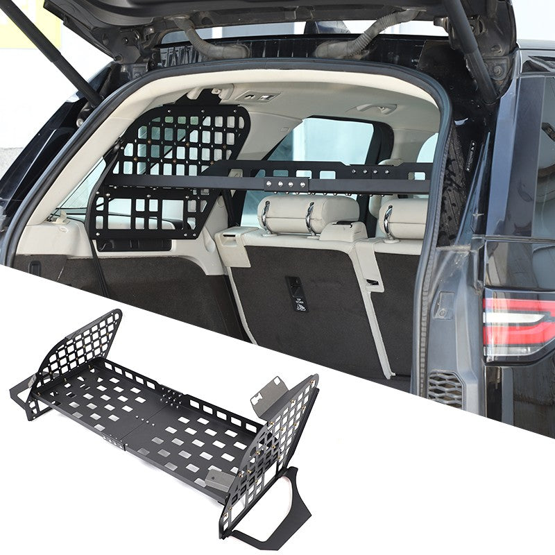 Trunk Side Storage Layered Rack Molle Panel For Land Rover Discovery 5 L462 17+ 2