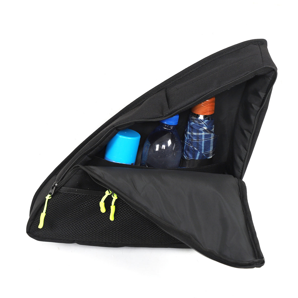 Rear Trunk Left Side Storage Bag Organizer For Porsche Cayenne 958 2011-2017 16