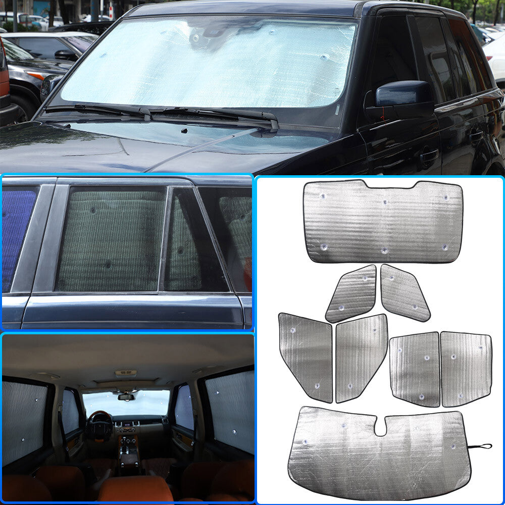 Car Full Window Sunshade Cover Shades Sun Visor For LR Range Rover Sport 2005-13 1