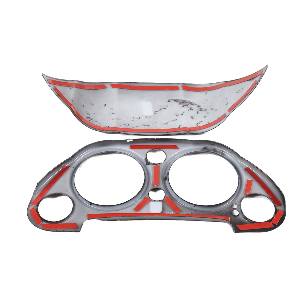 Carbon fiber ABS Dashboard Trim Panel For Mitsubishi Eclipse 2006-2011 2PCS 13