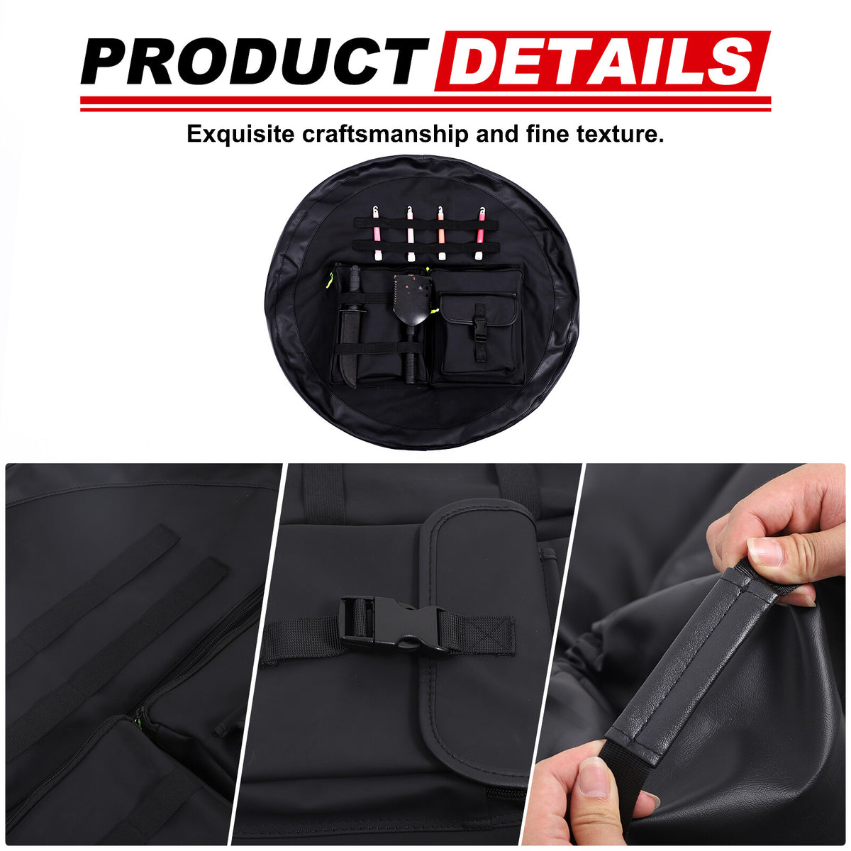 Spare Tire Wheel Protective Protection Cover For Land Rover Defender L663 2020+ 17