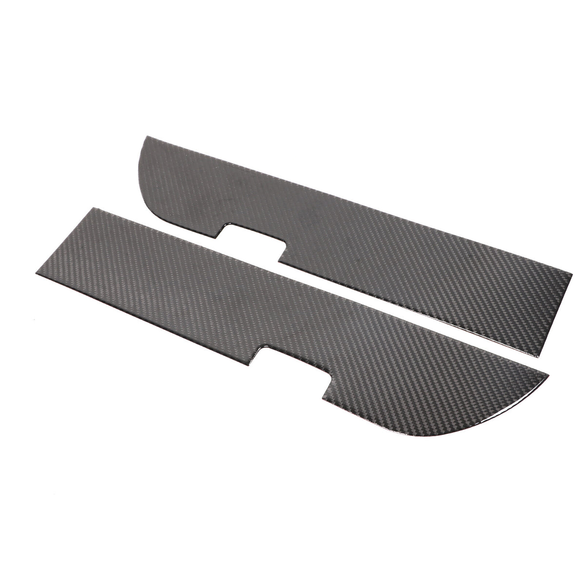 Carbon Front Door Panel Anti-Kick Trim Sticker For Toyota Land Cruiser LC250 24+ 11