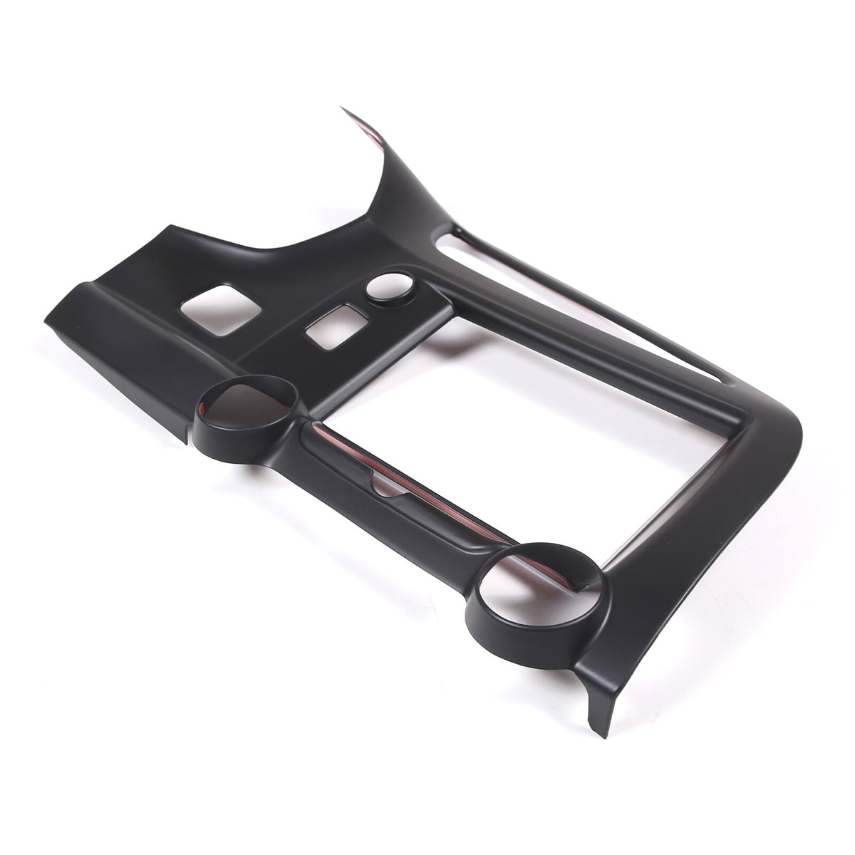 Matte Black AC Air Vent GPS Panel Trim Cover For C7 Corvette Z51 Z06 2014 14-19 8