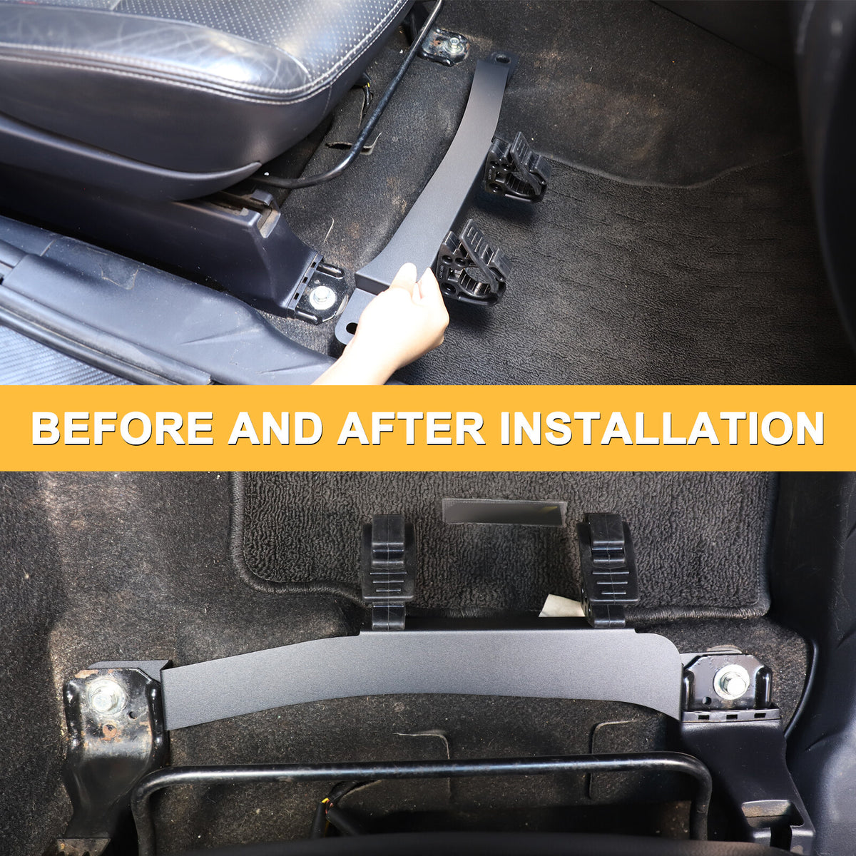 Passanger Seat Flashlight Holder Bracket For Mitsubishi Outlander Sport 11-18 16