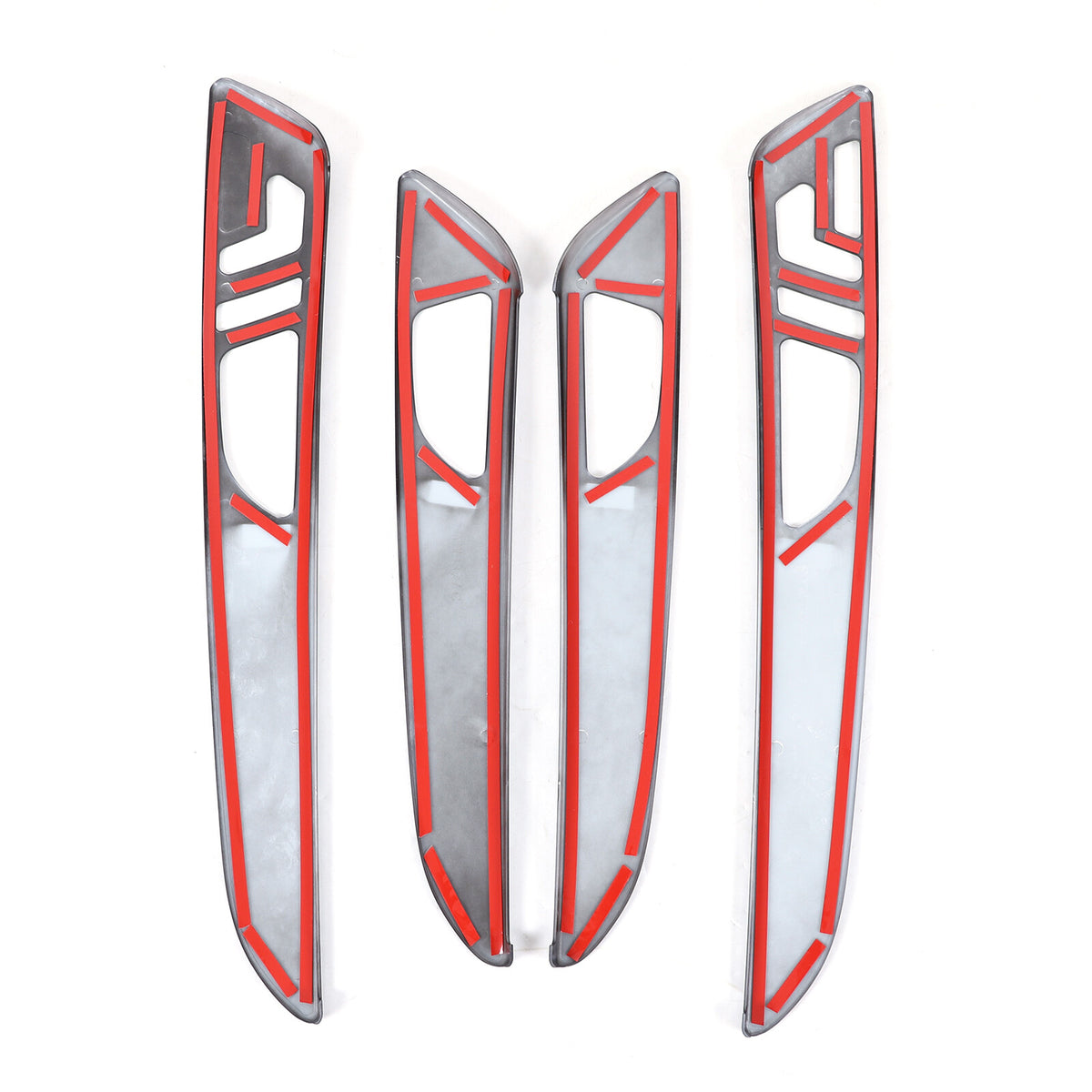 Glossy Black Car Interior Door Panel Cover Trim For Benz GLE GLS ML GL 13-19 US 12