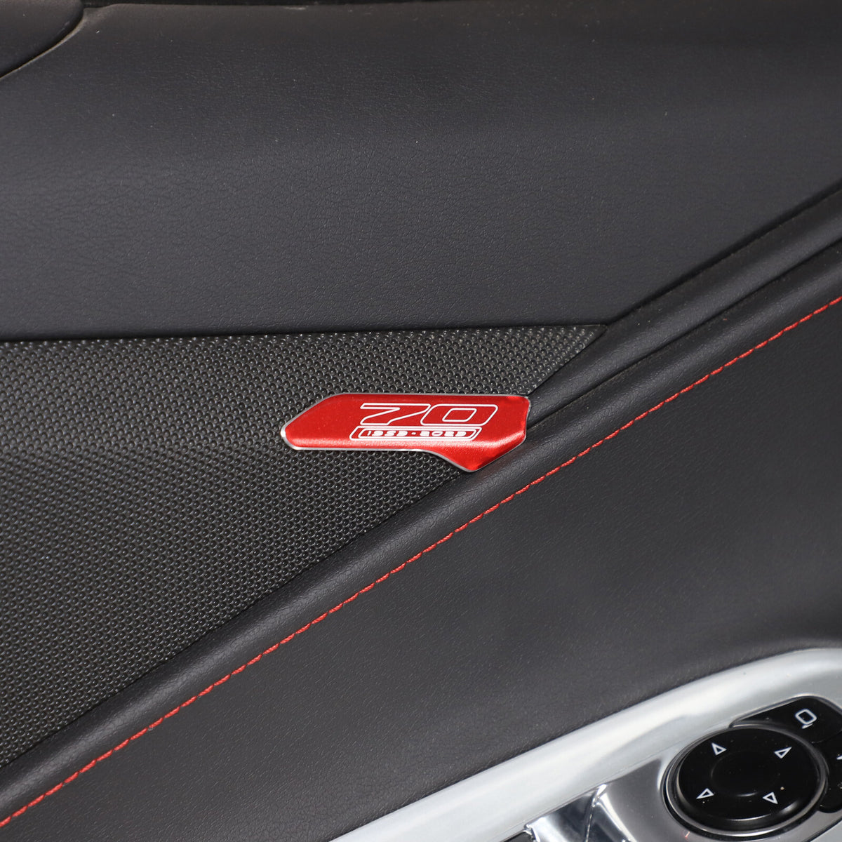 Aluminum Alloy Exterior Hood Engine License Plate Trim For Corvette C8 2020+ US - Variants 16-20 34