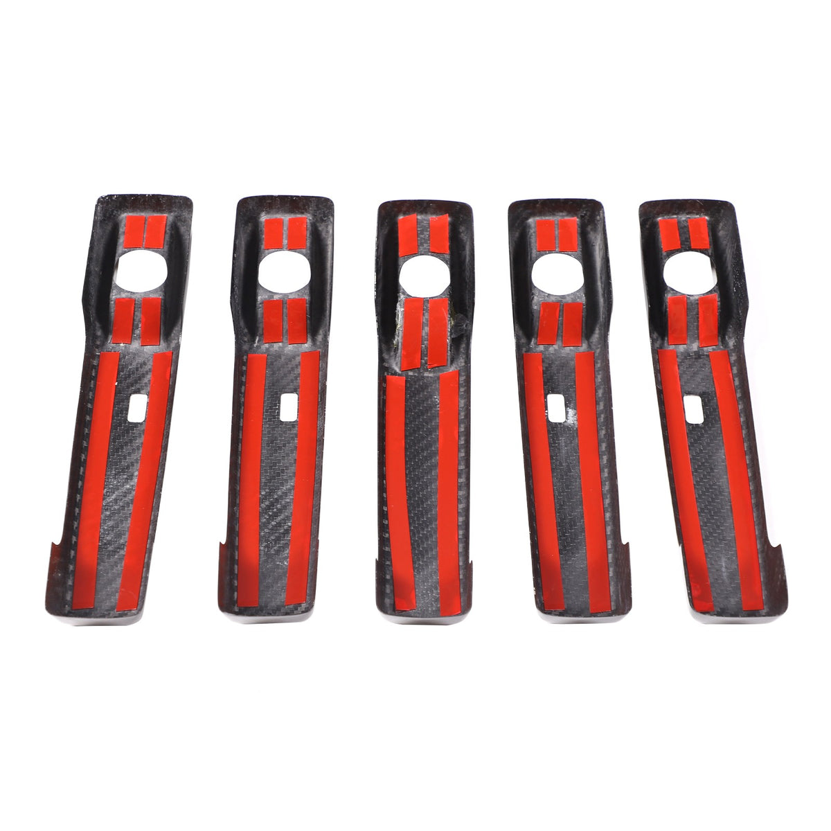 Real Carbon Fiber Exterior Keyless Door Handle Trim For Benz G-Class W465 2025+ 12
