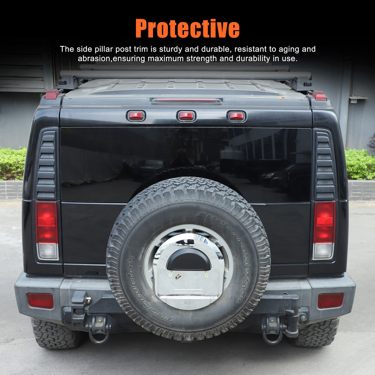 Replace Spare Tire License Plate Base For Hummer H2 2003-09 OE:25782333 3