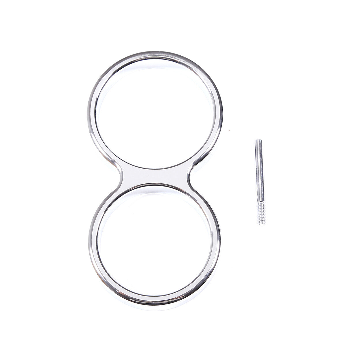 Silver Alloy Water Cup Holder Cover Trim Frame For Hummer H3 2005-09 12