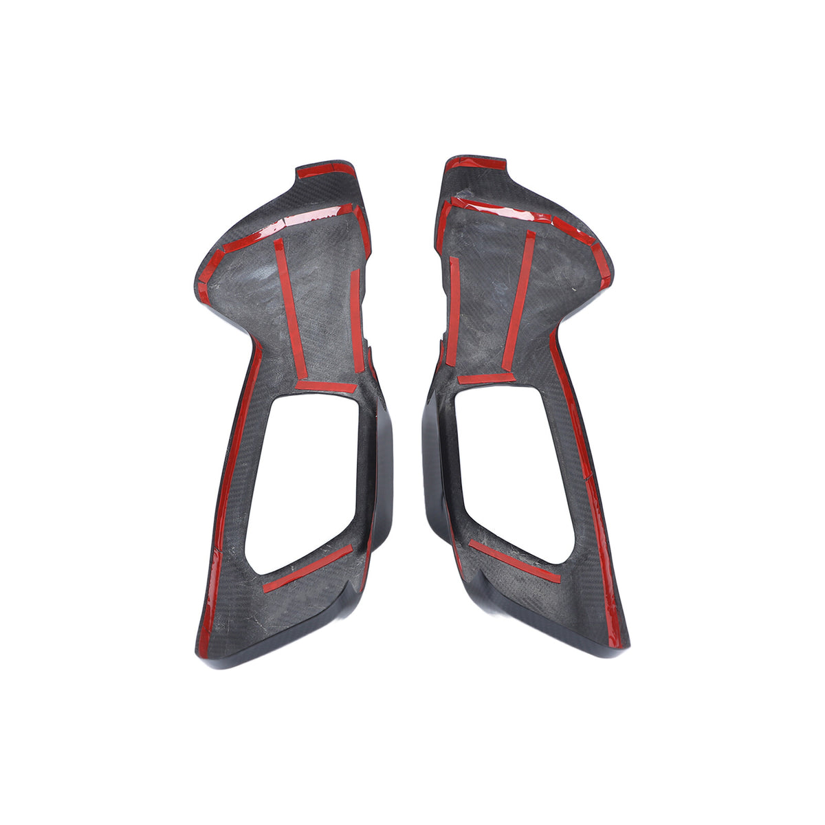 Real Carbon Fiber Interior Seat Side Panel Trim Cover For Toyota Supra A90 19-24 8