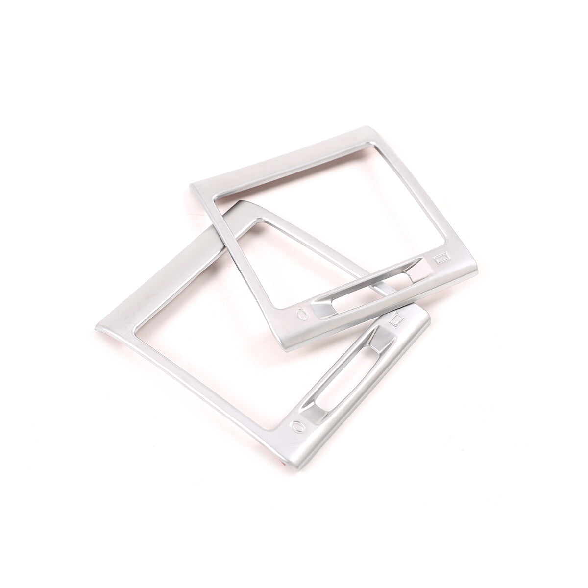 3×Silver ABS Center Side Air Vent Outlet Trim For Benz G Class W463 G500 2004-11 2
