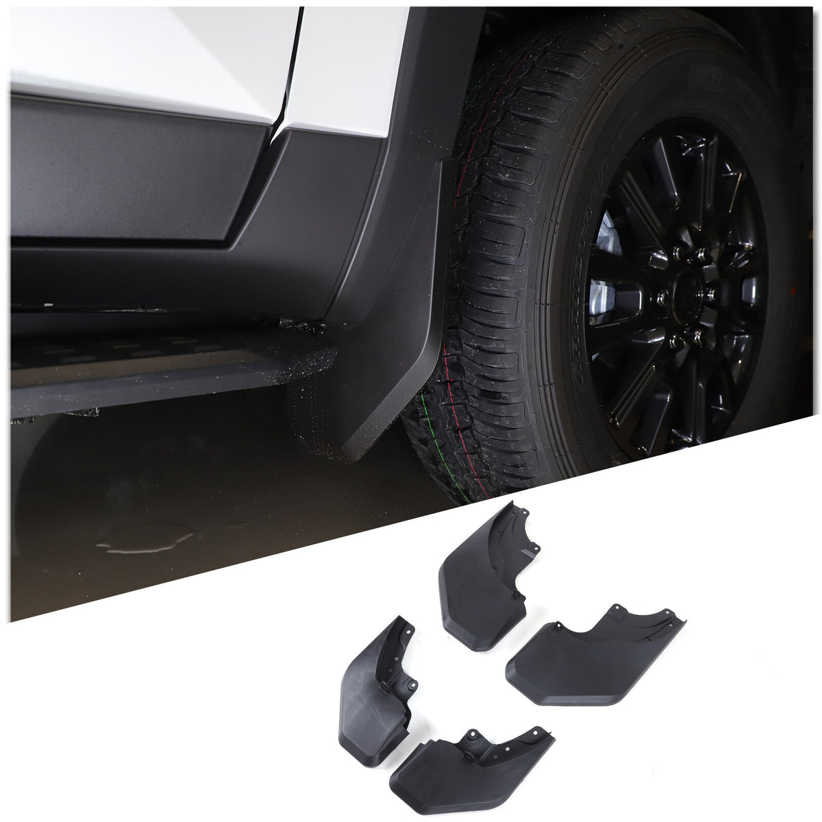 Mud Flaps Splash Guards Mudguard for Toyota Land Cruiser Prado LC250 2024+ US 18