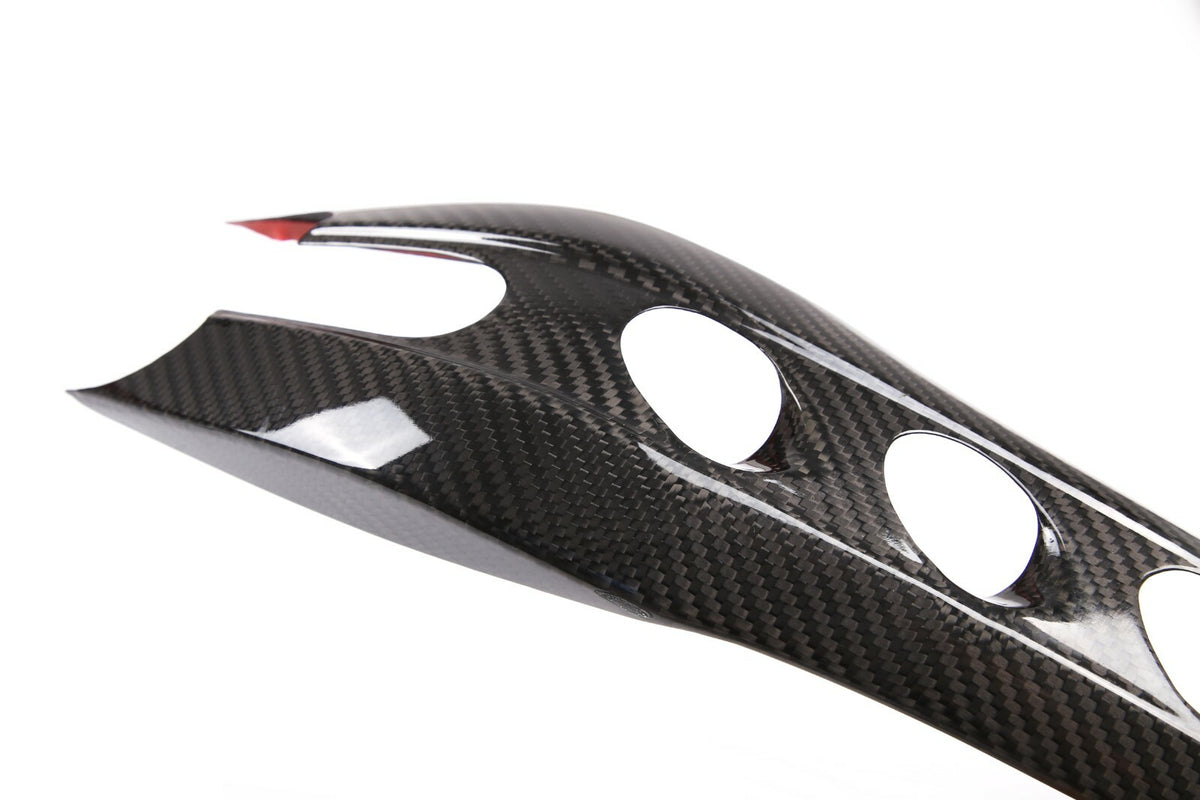 Real Carbon Fiber Center Gear Shift Panel Trim For Ferrari F12 Berlinetta 13-17 5