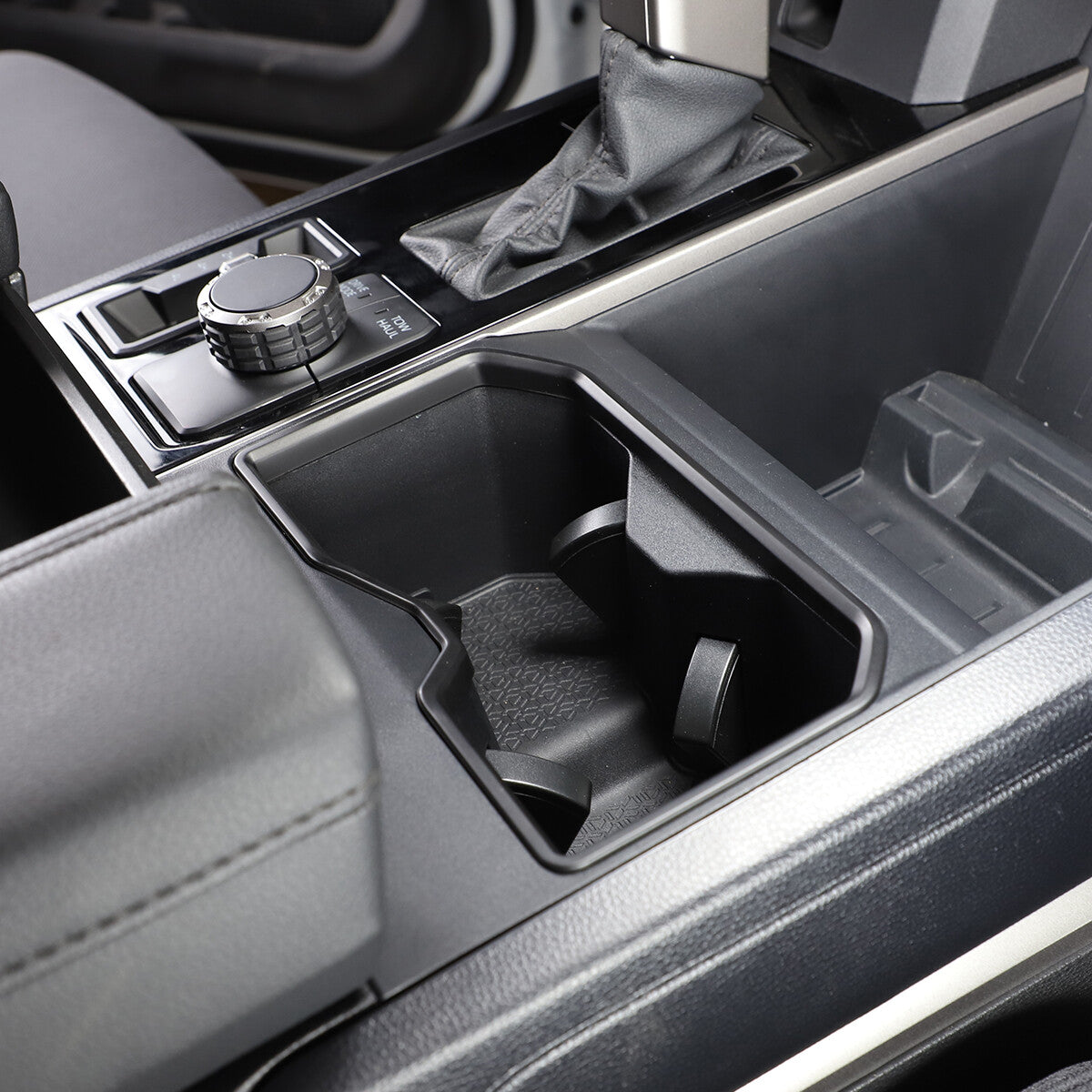 Matte Black ABS Interior Decoration Cover Trim Kit For Toyota Tundra 2022-26 US - Variants 16-20 13