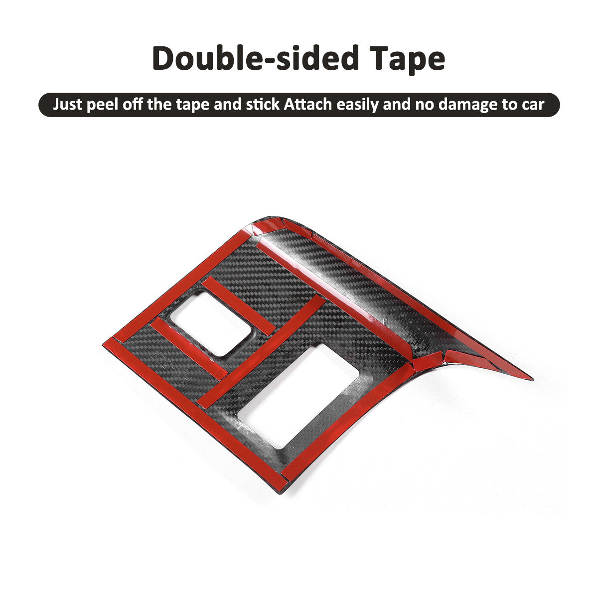Matte Real Carbon Fiber Interior Center Trim Set For GR86/Subaru BRZ 2022+ 163