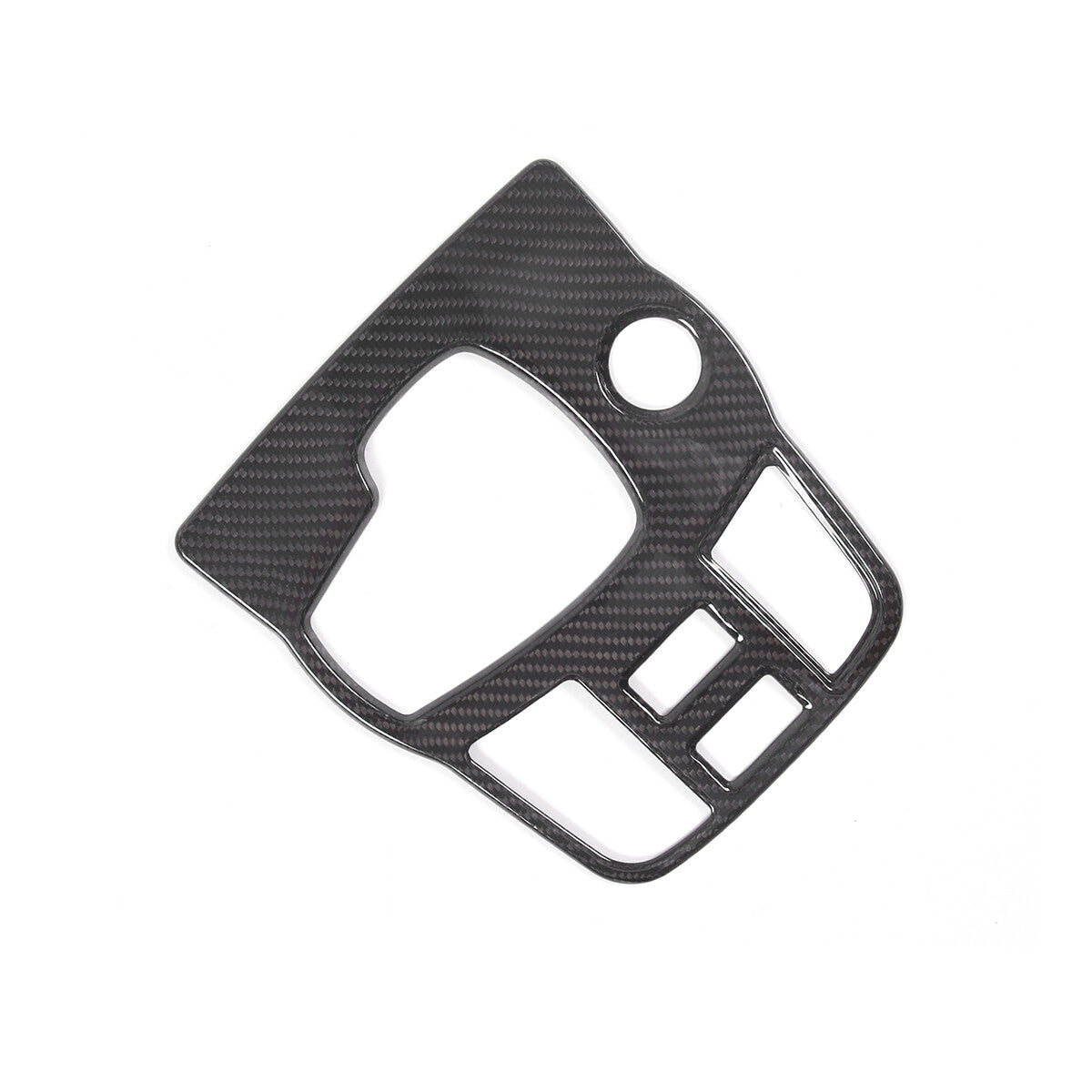 Real Carbon Fiber Car Gear Shift Panel Cover Trim For Jaguar F-TYPE 2013-22 3