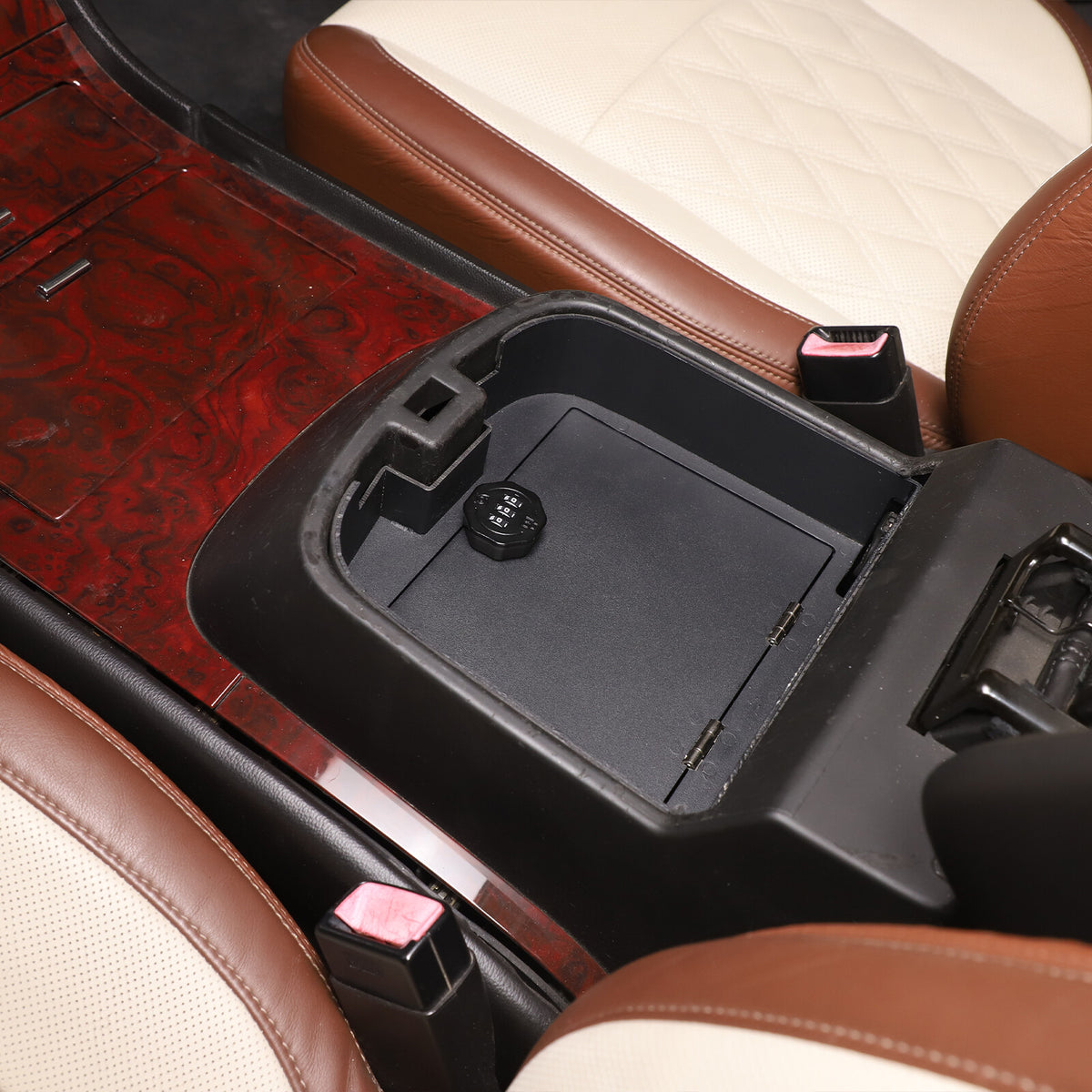 Alloy Center Console Armrest Safe Box Tray For Cadillac Escalade 2007-2014 US 2