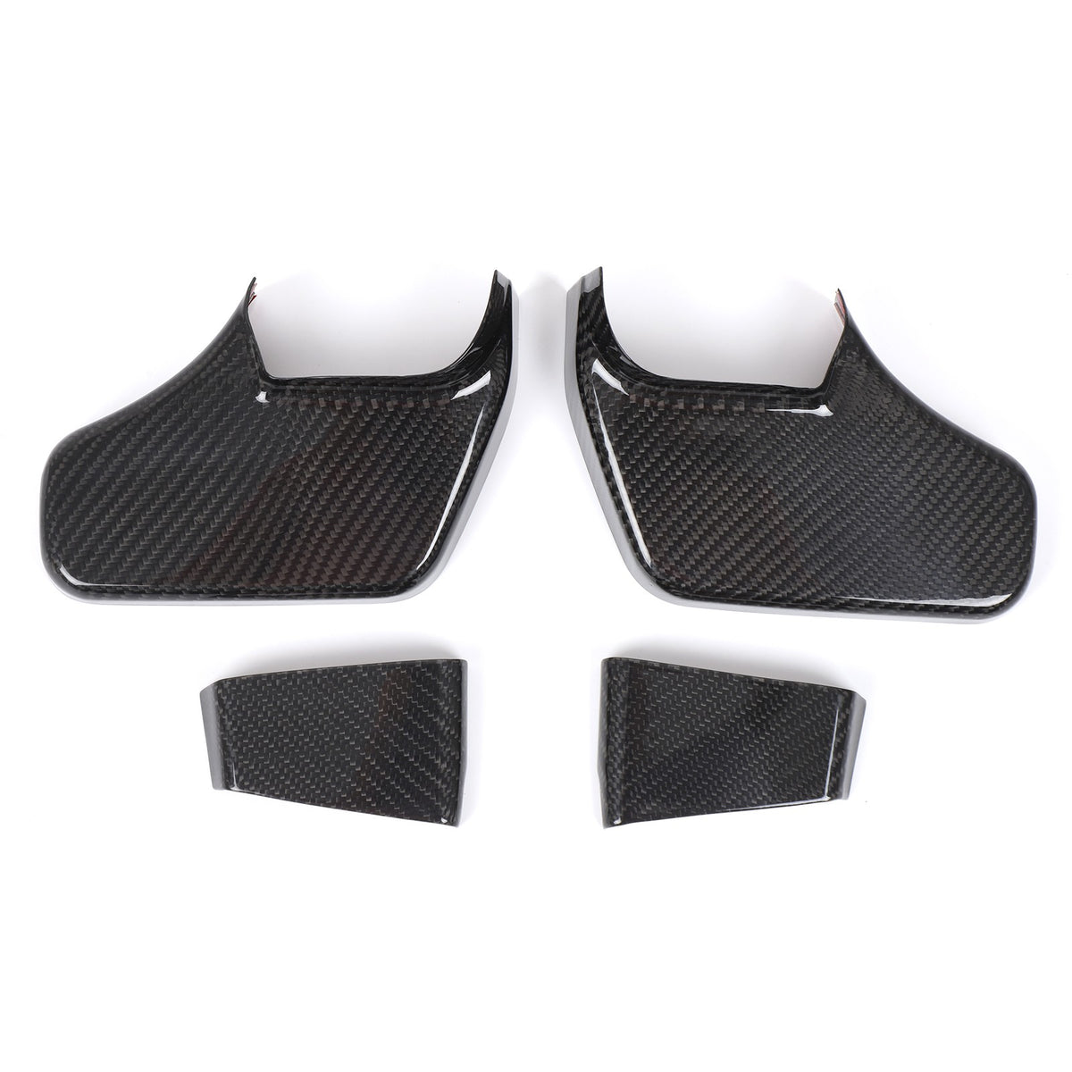 Real Carbon Fiber Rearview Mirror Base Cover Trim For Benz G-Class W465 2025 US 12