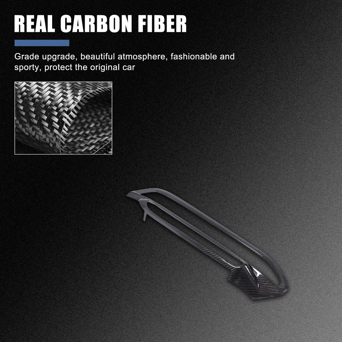 Real Dry Carbon Fiber Interior Center Console trim Kit For Alfa Romeo Tonale 23+ - Variants 1-5 42