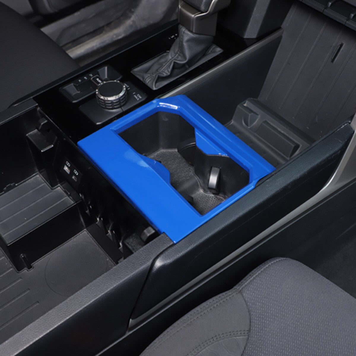 ABS Blue Car Center Panel Trim Interior Accessories For Toyota Tundra 2022-2026 - Variants 1-5 53