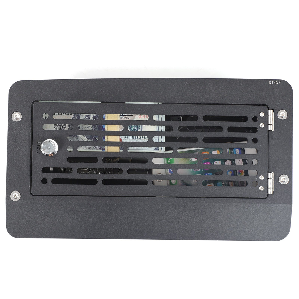 Aluminum Dashboard Multifunctional Password Box For Toyota FJ Cruiser 2007-2021 16