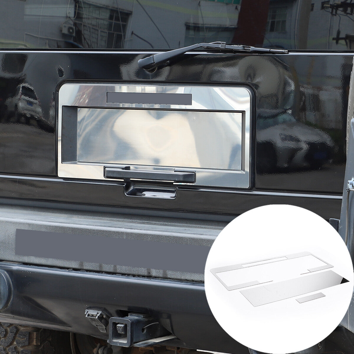Chrome Steel Exterior Rocker Panel Trim Hood Deck Vent Set For Hummer H2 03-09 90