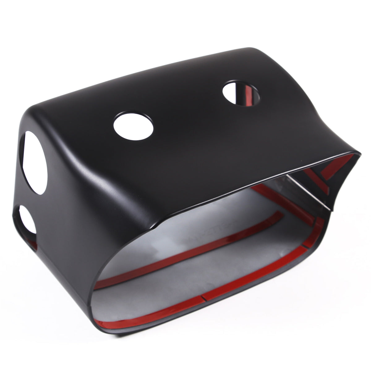 Matte Black ABS Steering Wheel Base Trim Cover For Jaguar F-TYPE 2013-2024 8
