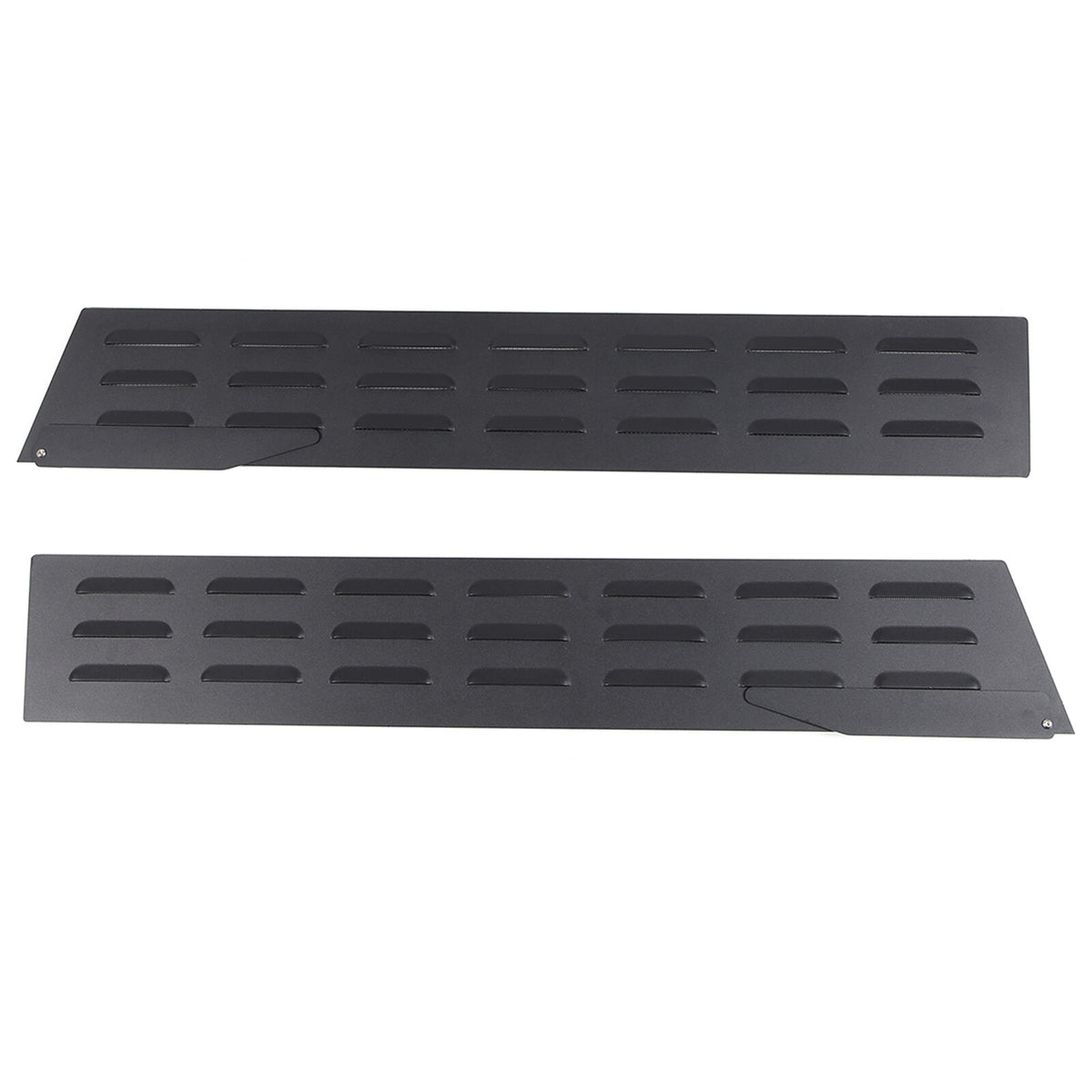 Black Aluminium Alloy Door Window Air Vents Screen For Toyota FJ Cruiser 2007-21 6