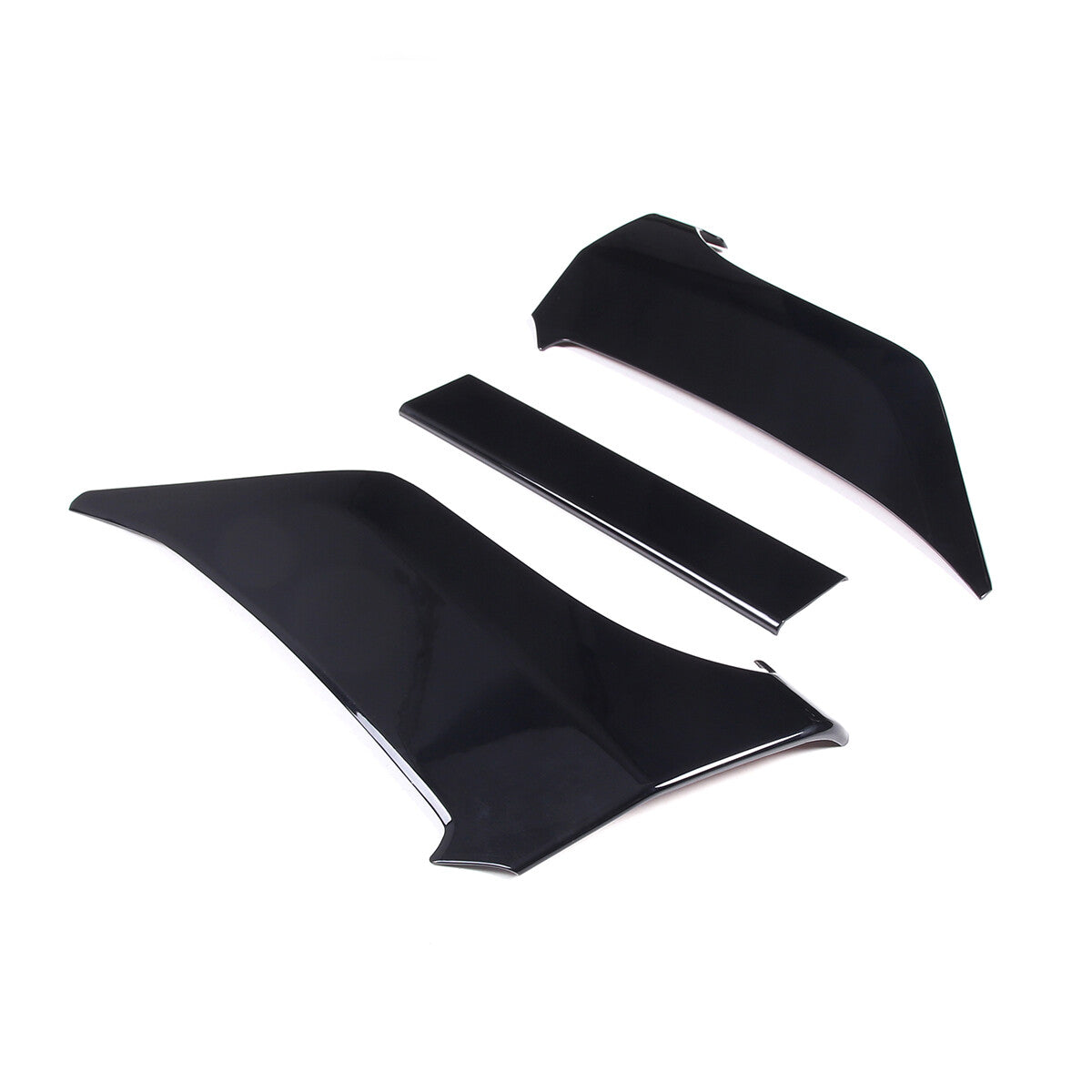 Glossy Black Center Console Knee Side Cover Trim For Land Rover Defender 2022-23 11