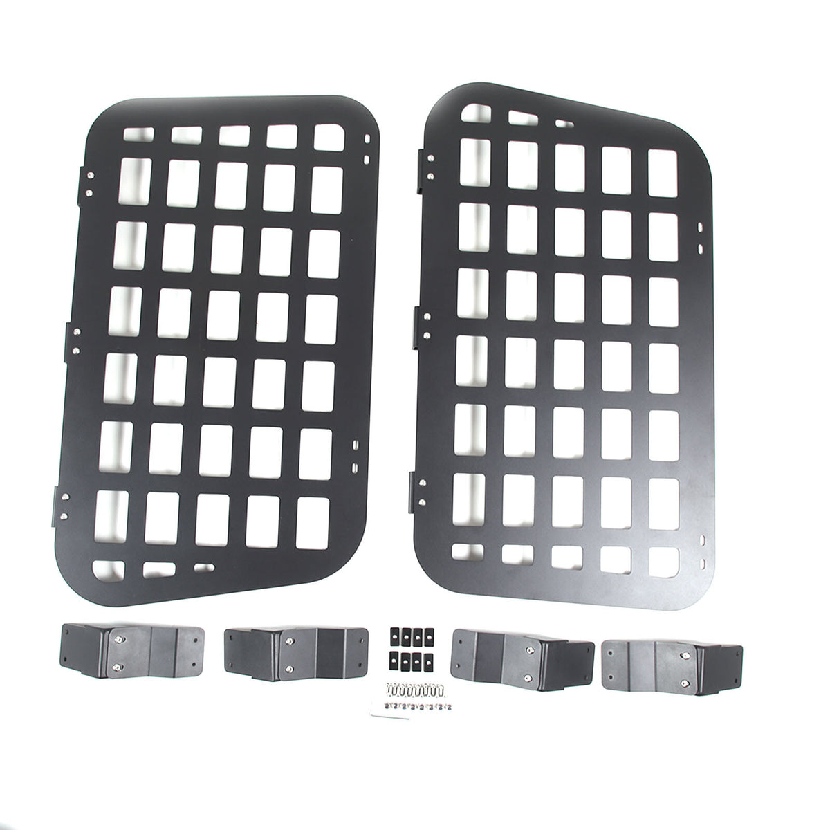 Rear Outer Side Window MOLLE Storage Flank Panel Bracket For Hummer H3 2005-2009 3