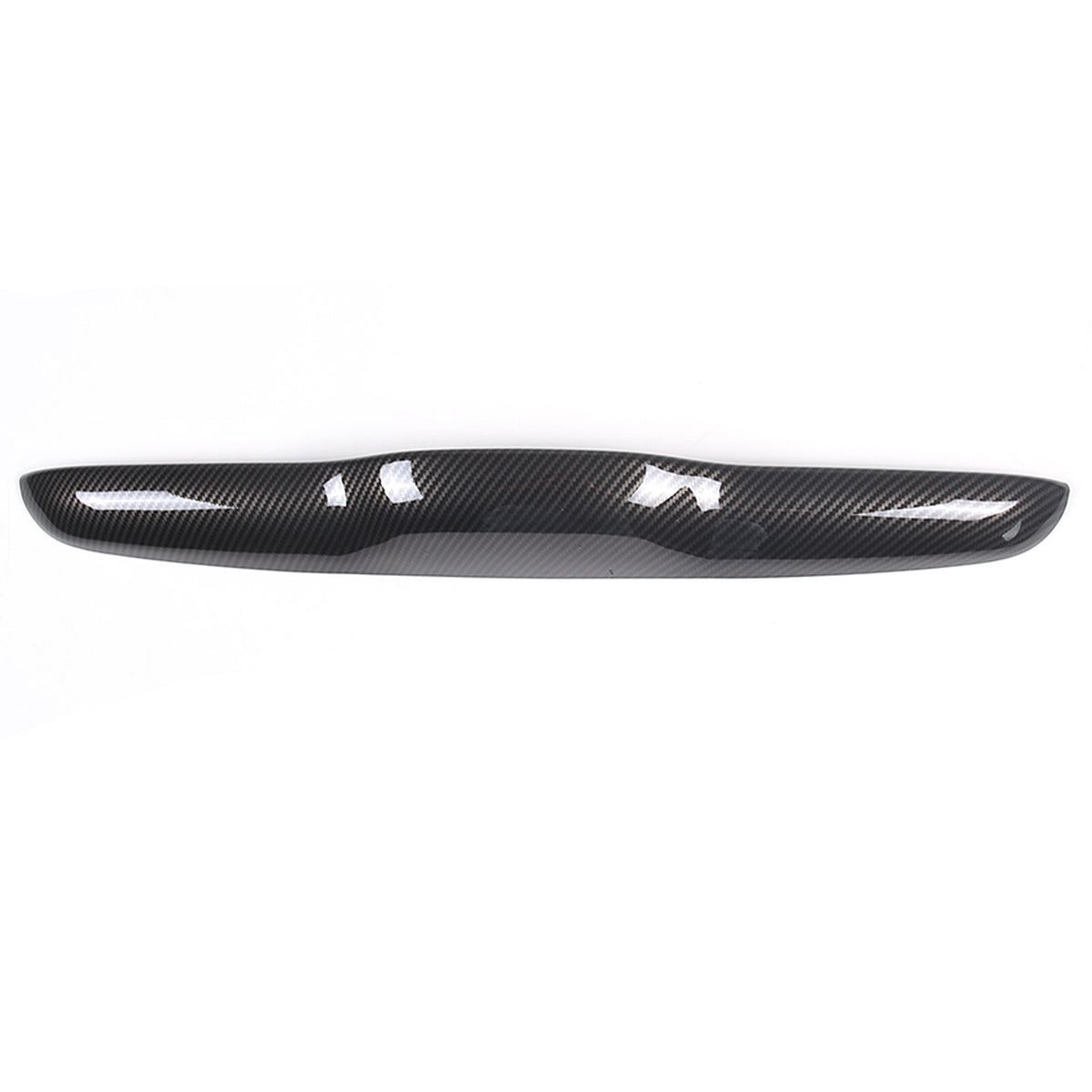 ABS Carbon fiber Tailgate Trunk Handle Cover Trim For FIAT 500 2011-23 16