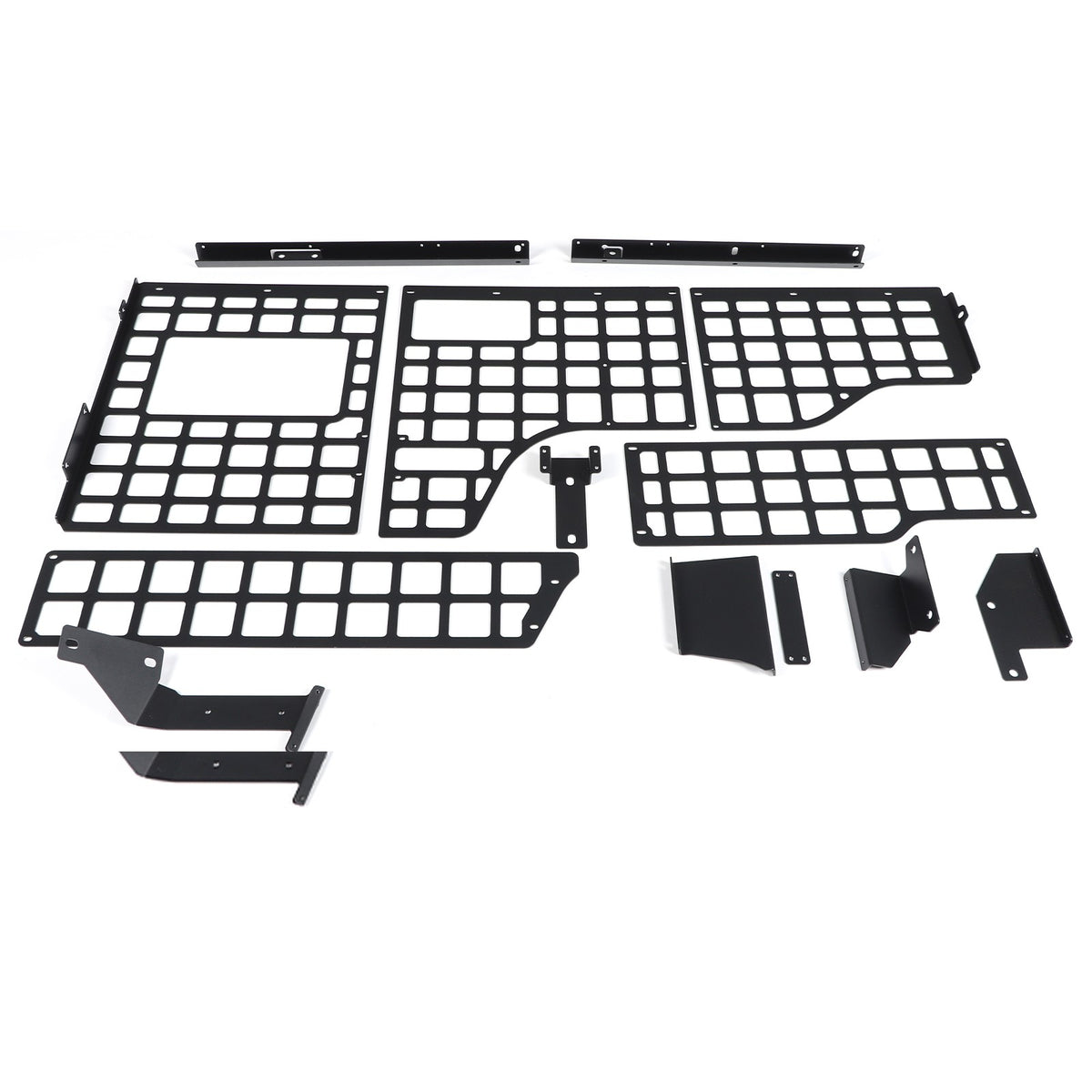 Steel Trunk Left Side Storage Bag Hanger Molle Panel For Ford Ranger T9 2023+ 14