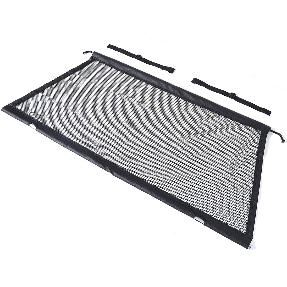 Black Cargo Back Seat Trunk Isolation Net Pet Barrier For Volvo XC60 2018+ 9