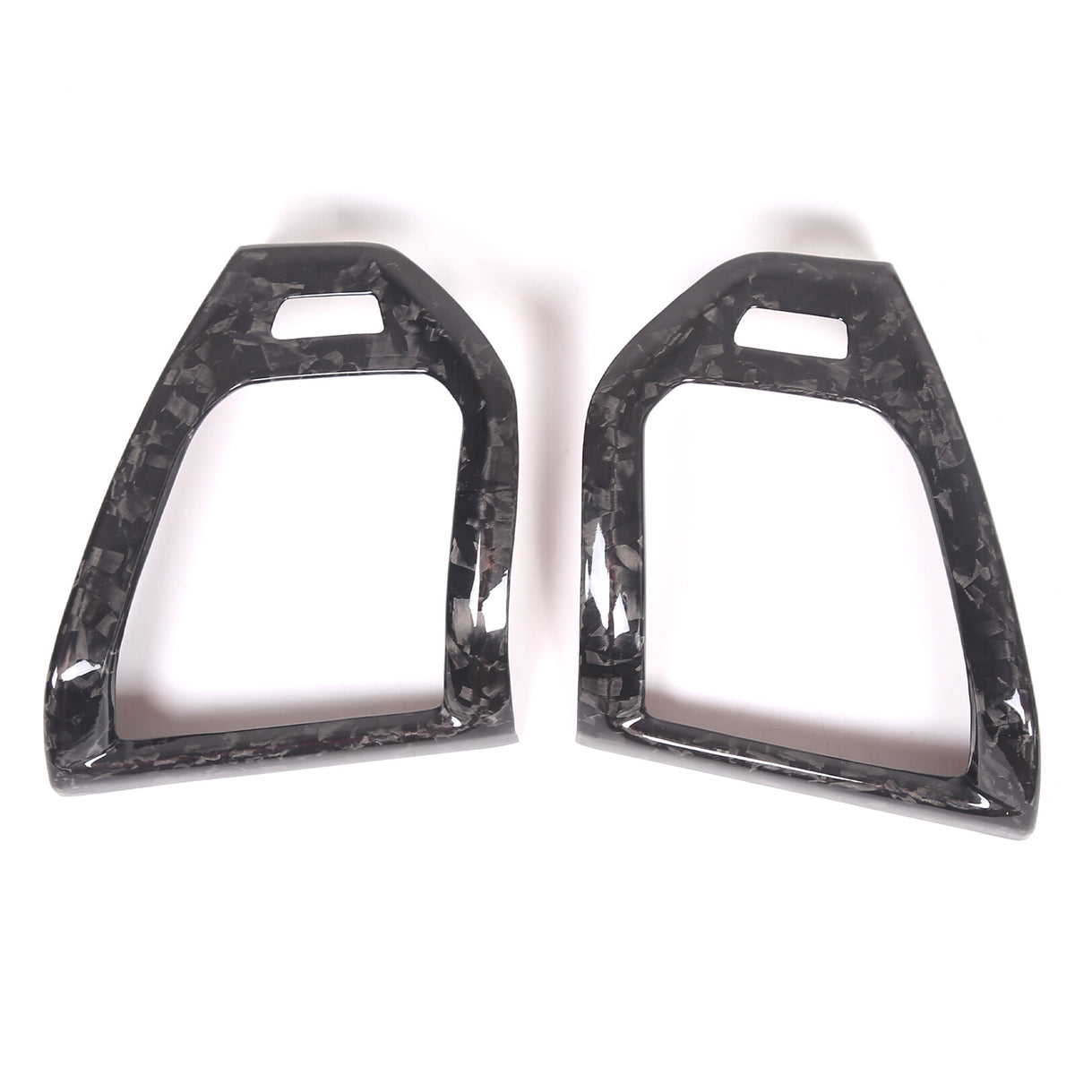 Forged Real Carbon Fiber Dashboard Side Air Vent Cover For BMW 8 Series 19-22 3