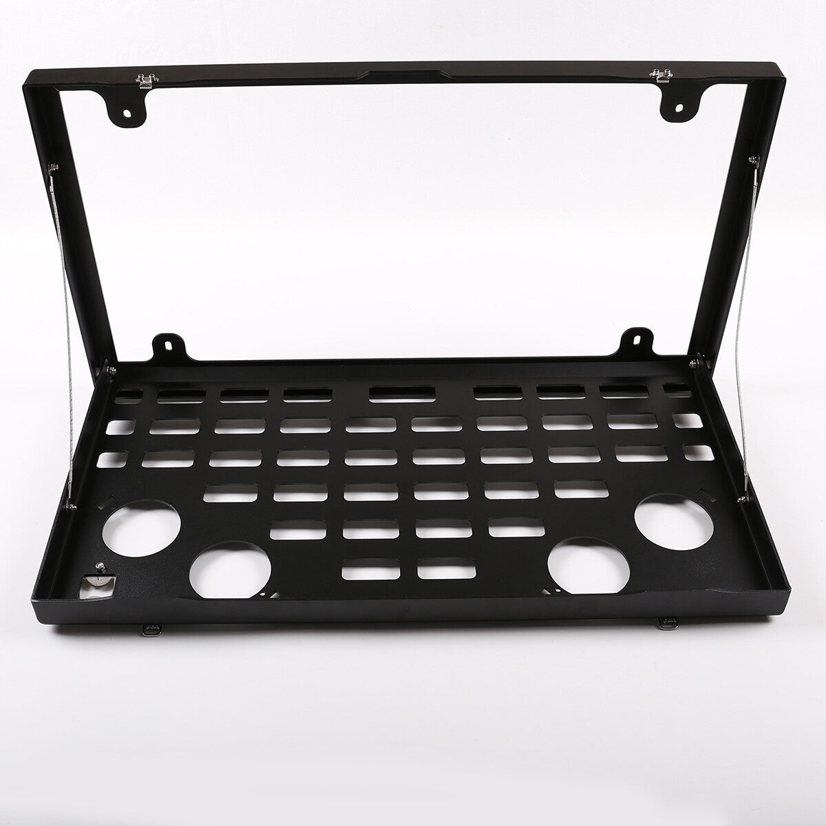 Rear Tailgate Foldable Table Molle Panel Cargo Shelf for LR Defender L663 20-25 9