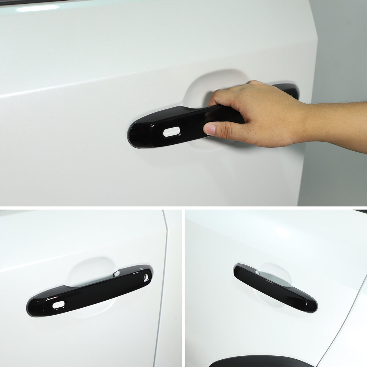 Glossy Black Door Handle & Rearview Mirror Cover For Lexus GX GX550 2024-2025 17