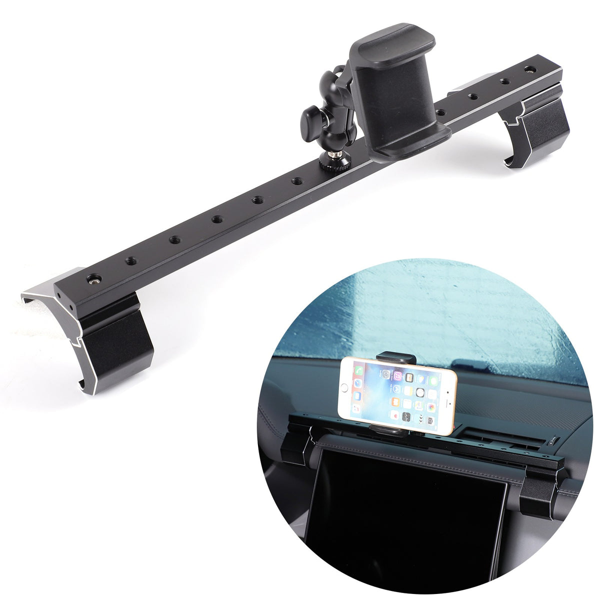 Multifunctional Center Phone Holder Clip For Land Rover Defender L663 2020-2023 9
