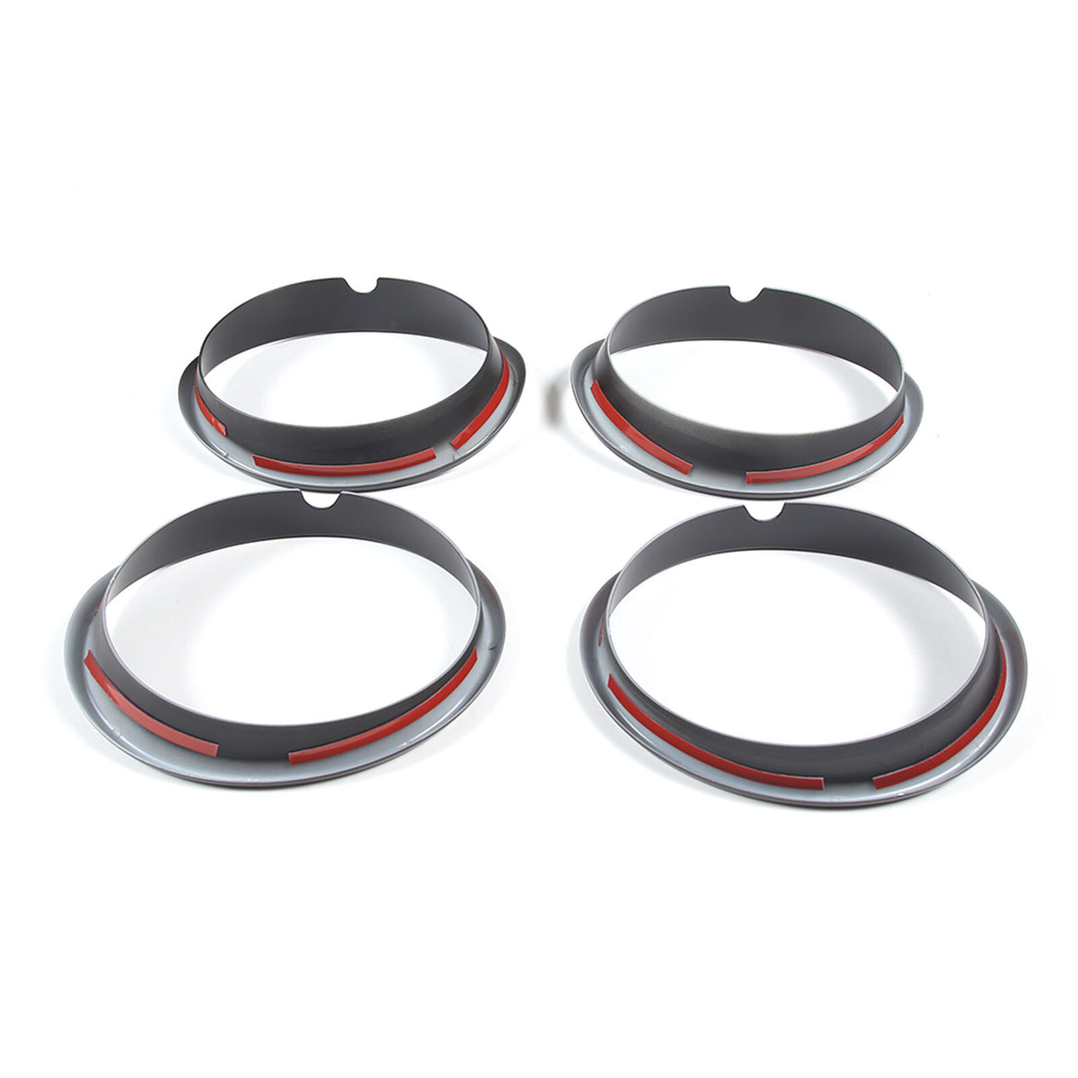 Matte Black Tail Light Lamp Cover Trim Ring Overlay For Corvette C6 2005-2013 11