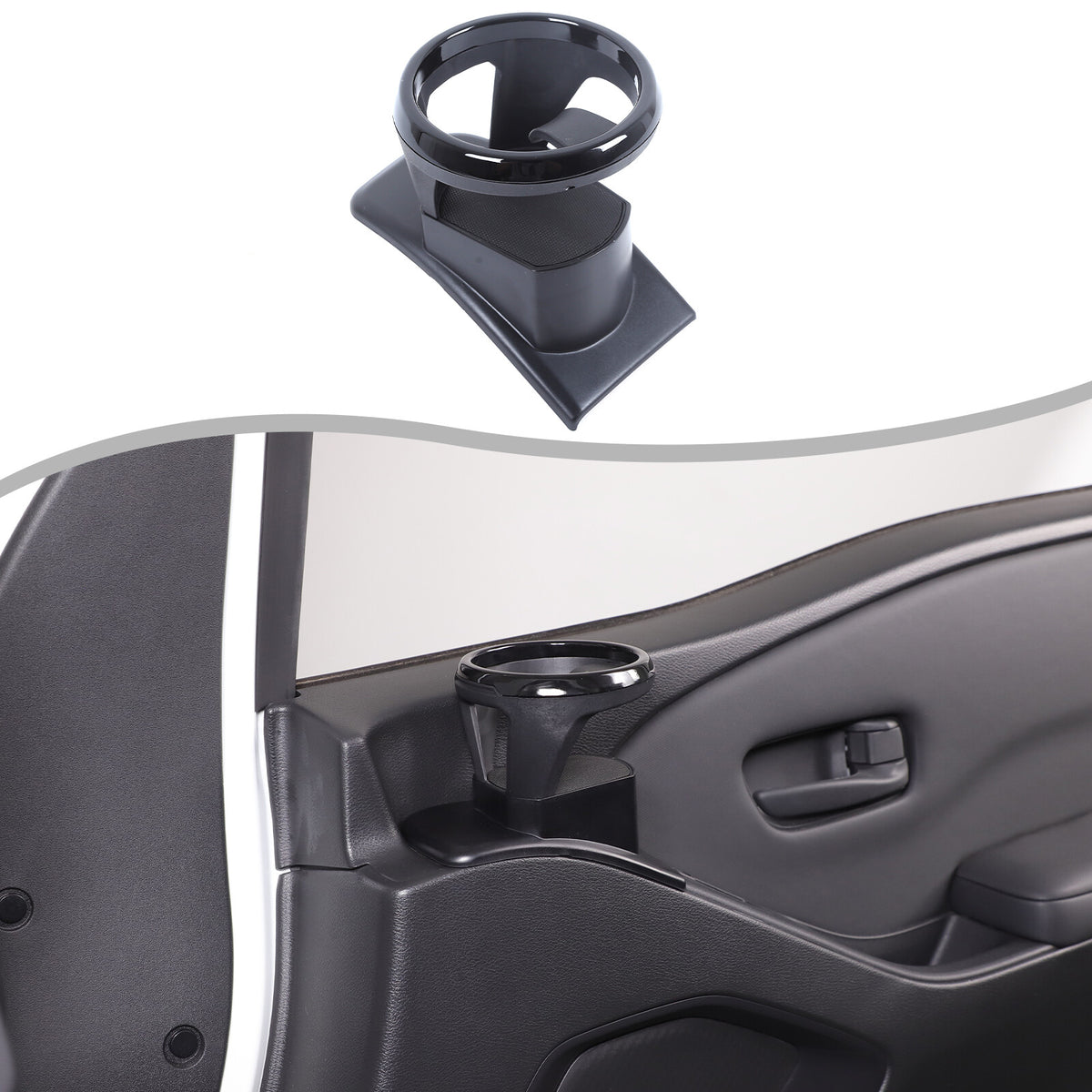ABS Right Side Interior Door Panel Cup Holder Trim For Nissan Frontier 2022+ 22