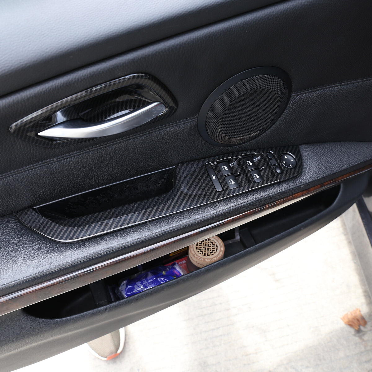Carbon Fiber ABS Interior Decoration Cover Trim Kit For BMW 3 Series E90 2005-12 - Variants 6-10 48