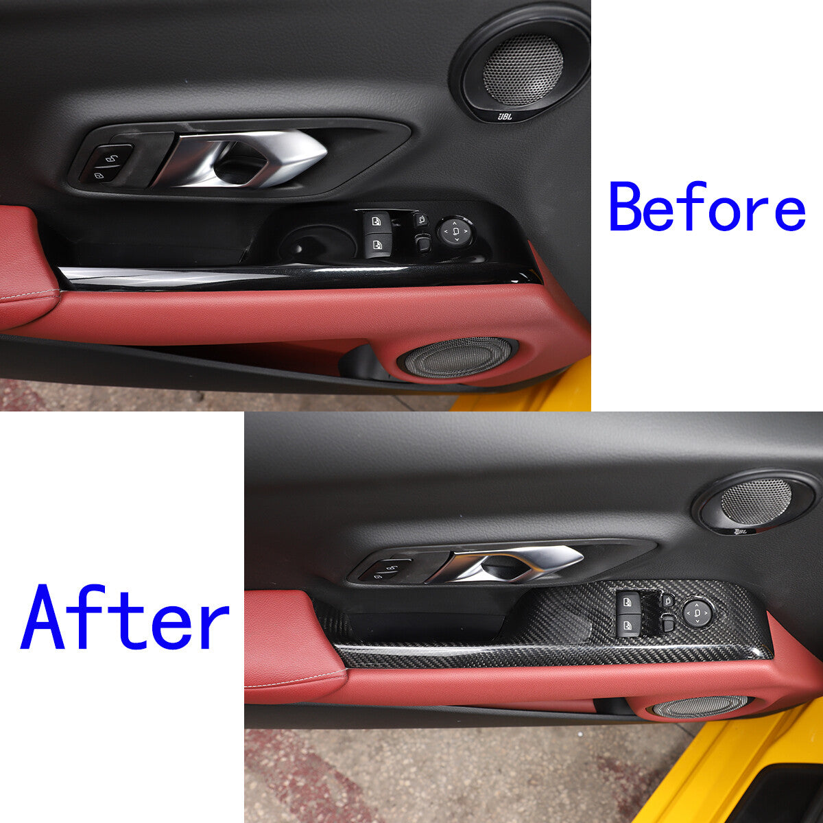 Carbon Fiber Car Accessories Interior exterior Cover Trim For Toyota Supra 19-24 69