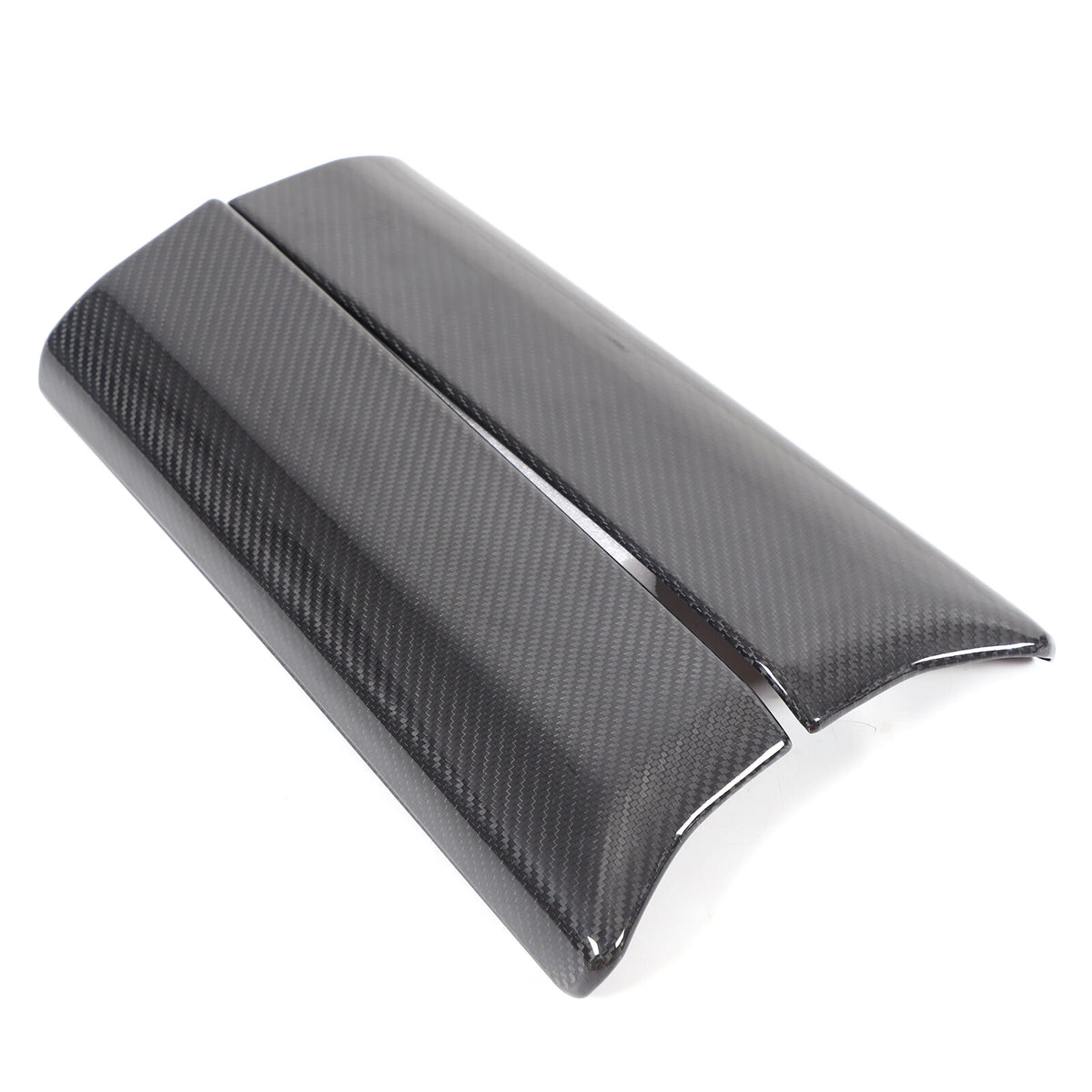 Real Carbon Fiber Center Console Armrest Box Cover Trim For BMW 5 Series G60 24+ 6