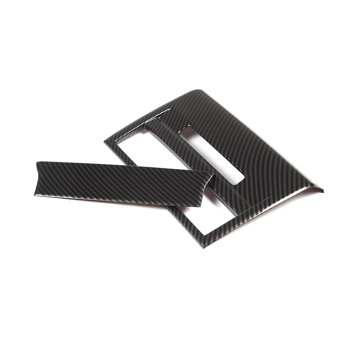 ABS Carbon Interior Rear Air Vent Cover Trim Set For Range Rover Sport 23-24 20