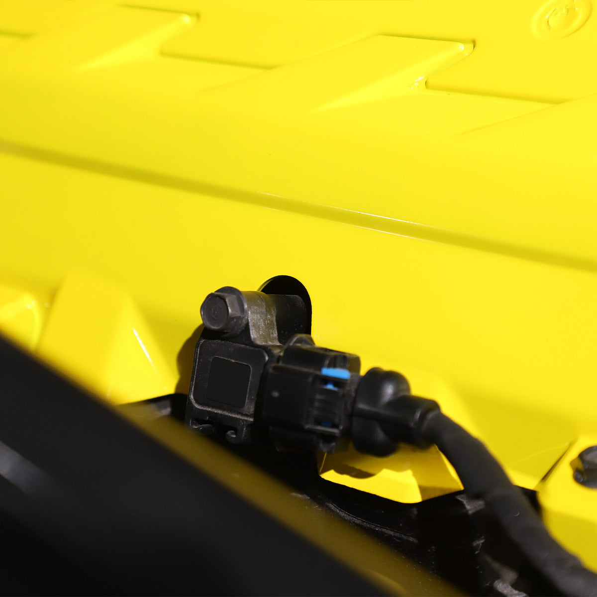 Yellow Replacement Engine hood panel Trim Cover For Corvette C8 2020-26 US 5